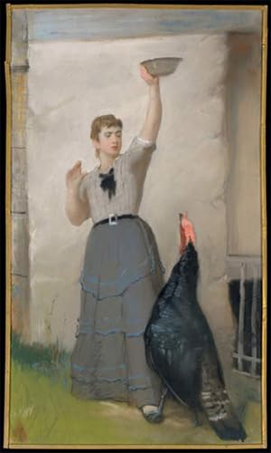 Imagen de lienzo de Eastman Johnson una obra clásica ideal para salones elegantes