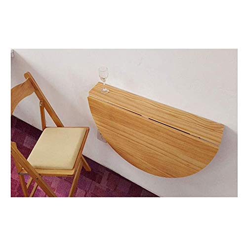 Table pliante murale rabattable et gain de place pour petit bureau - 8
