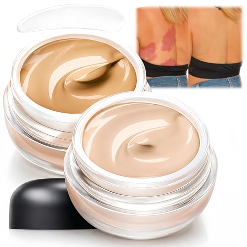 Waterproof Tattoo Cover Up Makeup - Full Coverage Body Concealer for Bruises and Tattoos Long-Lasting Natural Formula Matches All Skin Tones for Men and Women