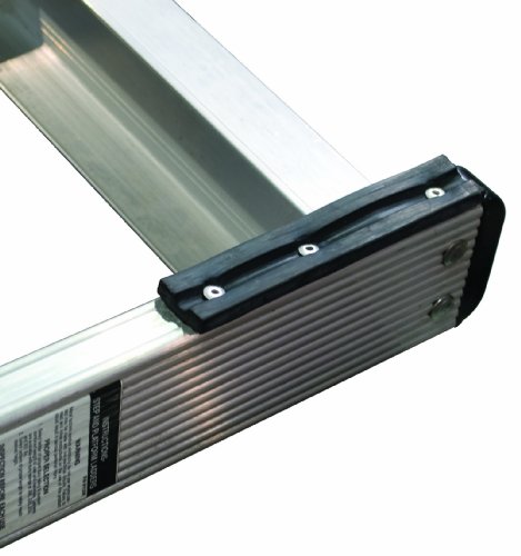 Louisville Ladder AH1007 300-Pound Duty Rating Aluminum Shelf Ladder, 7-Foot