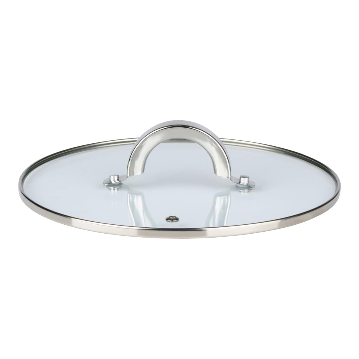 Alpina Set di pentole a induzione 4 pezzi – pentole in acciaio inox con coperchi in vetro – Set pentole per tutti i fuochi – pentole a induzione – utensili da cucina in acciaio inox