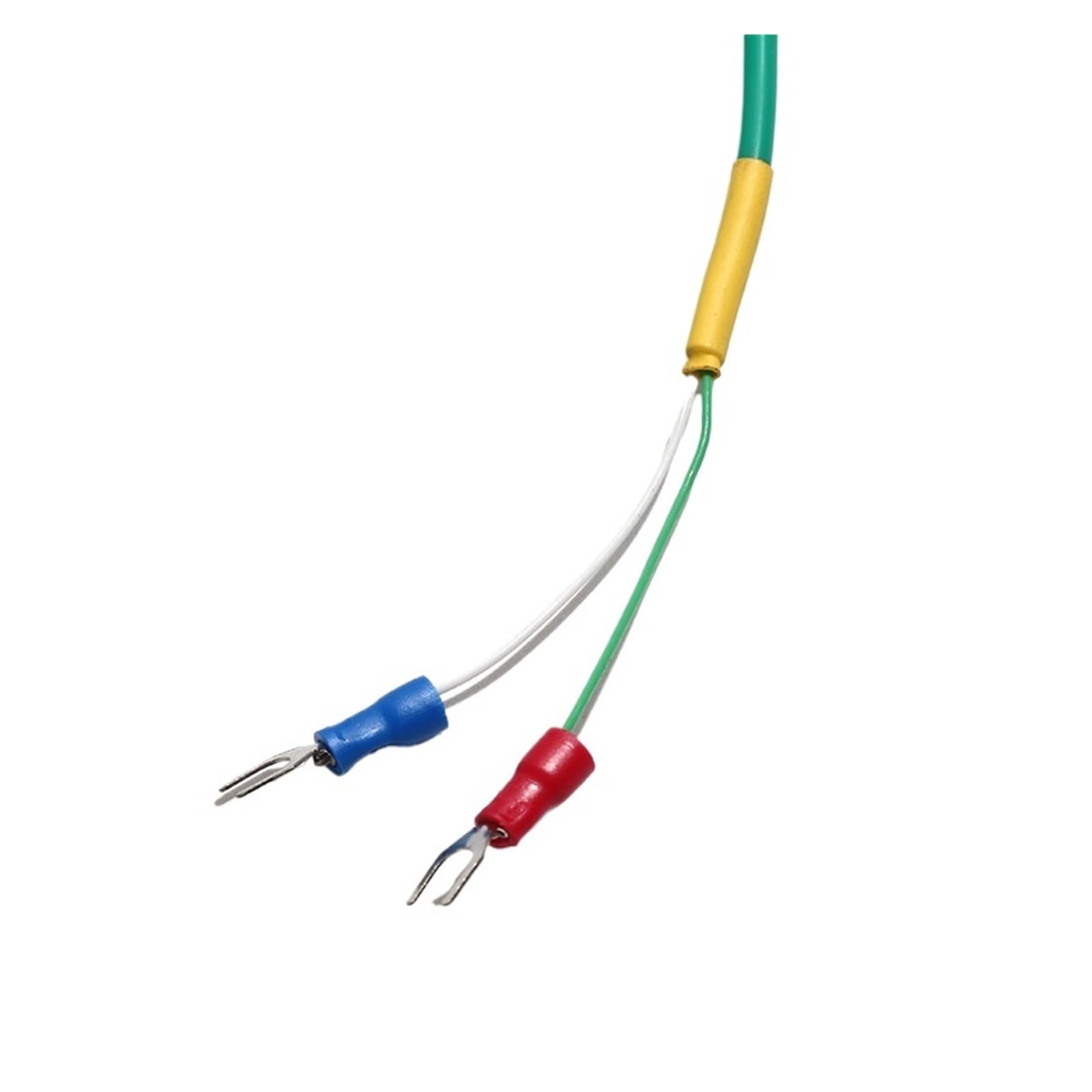 Termopar con sensor de temperatura tipo K, sonda de rosca Tubular M6 de 5x30MM con Cable de silicona impermeable de 1M, 2M, 3, 4 y 5M(5x30mm Probe,Cable Length 1m)