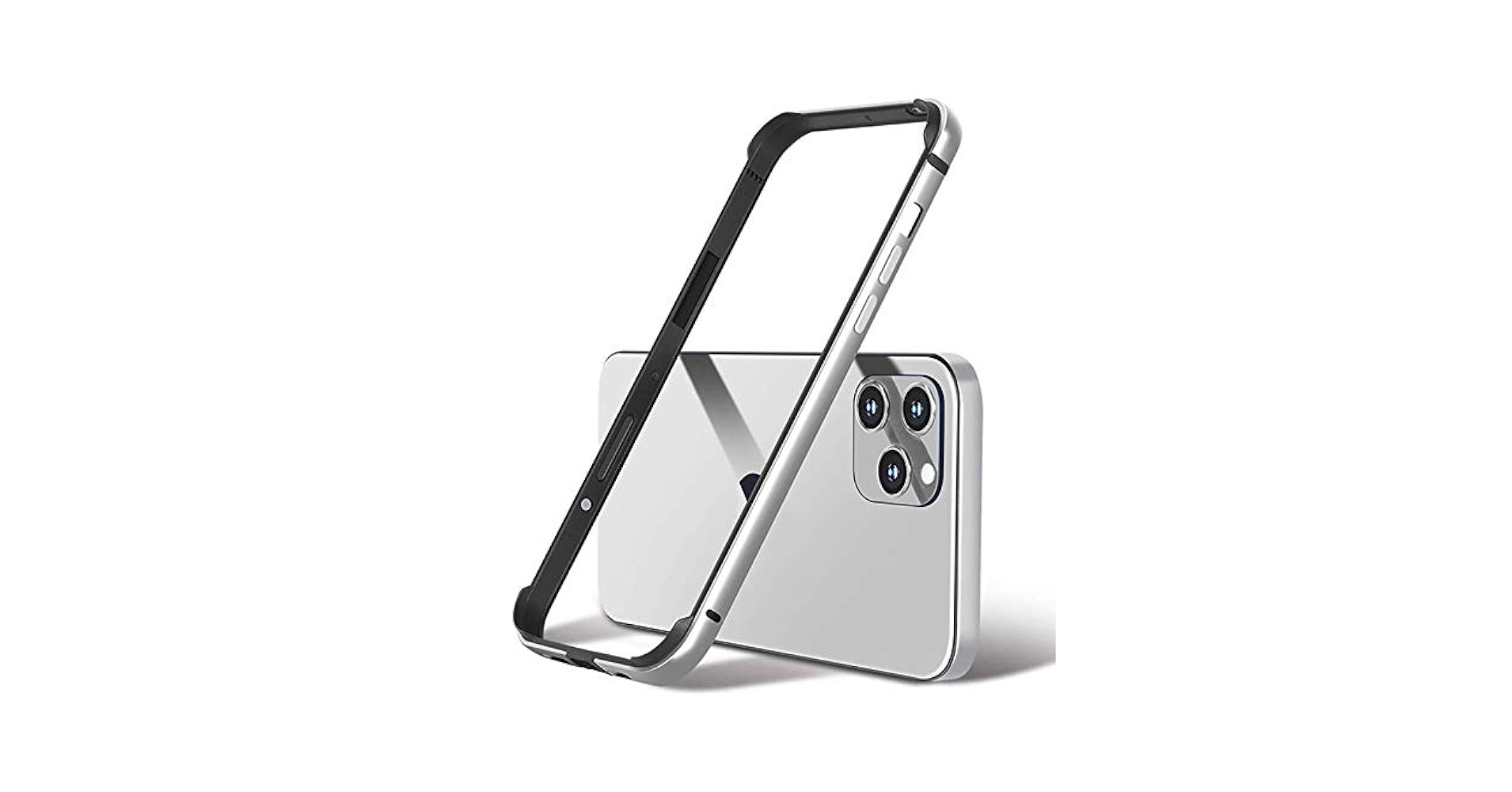 iPhone12pro シルバー Amazon.com: AOPNN Aluminum Bumper Case for iPhone 12 Pro