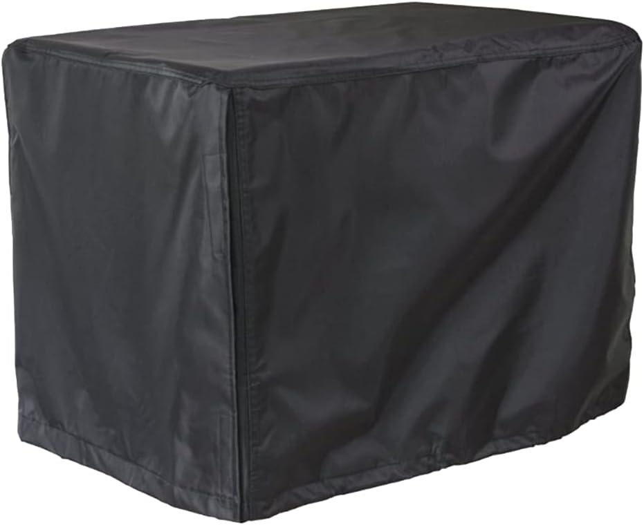Universal Generator Cover, 210D Polyester Taffeta Lightweight Waterproof Cover Electric For Outdoor Garden Most Generators(Black)
