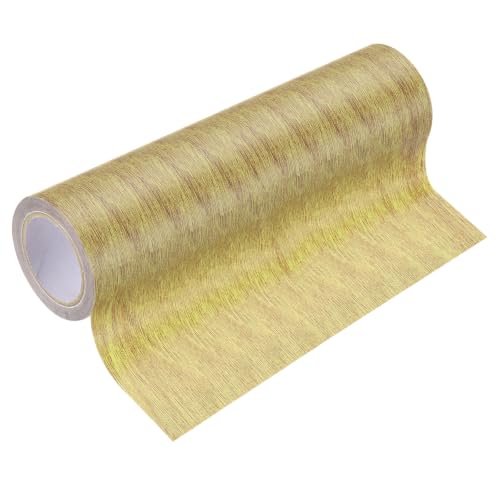 Image of PATIKIL Wood Grain Tape 7.9 inch x 15 Ft, Self-Adhesive Wood Texture Repair Tape Realistic Wood Effect Contact Paper Patch for Furniture Cabinets Floor Walls Home Decoration, Brown Oak