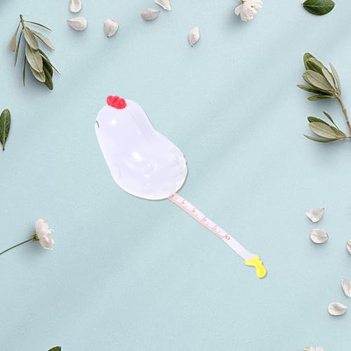 Cinta Métrica Pequeña Retráctil 1m Diseño Pollito miniatura 6