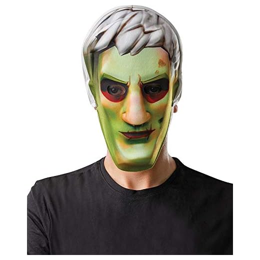 Rubies- Official Fortnite Brainiac Mask Batman Disfraz, dibujos animados, Multicolor, Talla única (Rubie's 300539NS)