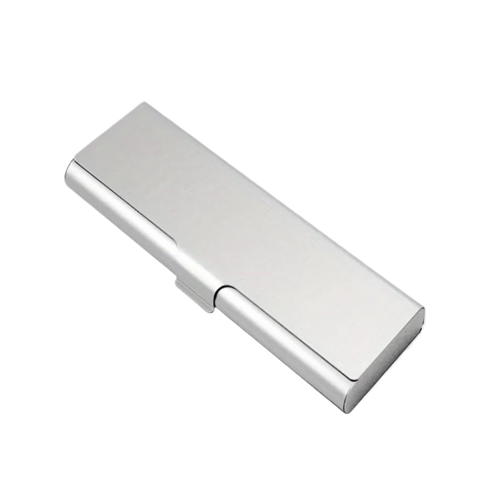ZHSOAO 2 Pcs Metal Aluminum Pencil Case Student Stationery Box Pen for Pen(Color 1)