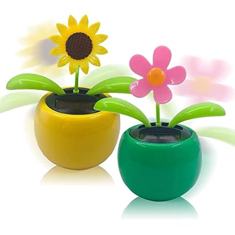 Chingde Solar Powered Dancing Flower Ornaments Cover