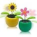 Chingde Wackelfigur Blume, Solar Tanzende Blume Solarblume Wackelfigur Wackelblume Solar Solarbetriebene Wackelblume für Auto Haus Oder Büro (2 Stück, B) Auto,Memory günstig Kaufen-Chingde Wackelfigur Blume, Solar Tanzende Blume Solarblume Wackelfigur Wackelblume Solar Solarbetriebene Wackelblume für Auto Haus Oder Büro (2 Stück, B)