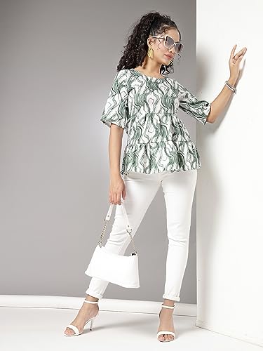 Image of OOMPH! Women's Polyester Regular Fit Shirt
