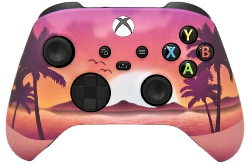 Image of Wireless Custom Controller Compatible with PC, Windows 10+, Series X /S & One (Series X /S Tropical Paradise)