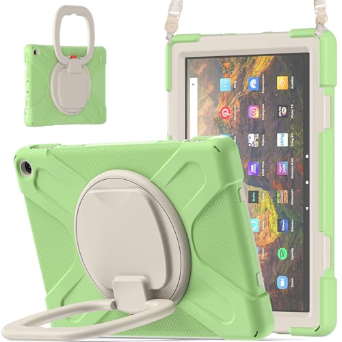 Étui Fire HD 10 JZ idéal pour les trajets en famille avec sangle de transport