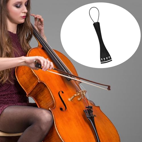 Cordier en ébène pour violoncelle améliorant le son et à configuration simple - 4