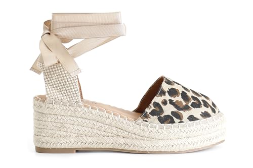 Décolleté en toile à lacets CAFèNOIR chaussure idéale pour vos soirées d'été en terrasse