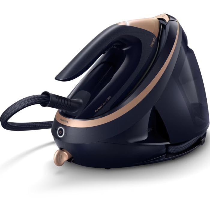 Centrale vapeur Philips PerfectCare série 9000 PSG9050/20, 3100 W, 9 bar, semelle SteamGlide Elite, Arrêt automatique, Verrou de sécurité
