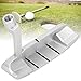 Glomora Zinc Alloy Golf Club Wedge Silver Metal Die casting Golf Training Practice Accessories for Players