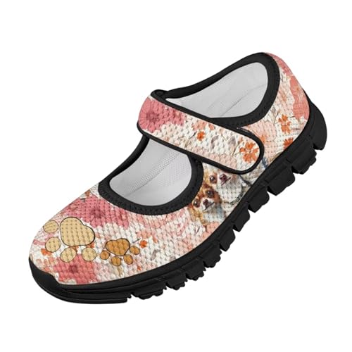 Forchrinse Pig Girls Dress Shoes Mary Jane Shoes for Girls Soft Party Birthday Princess Ballet Flats Ankle Strap Lightweight School Uniform Flats Sneakers4