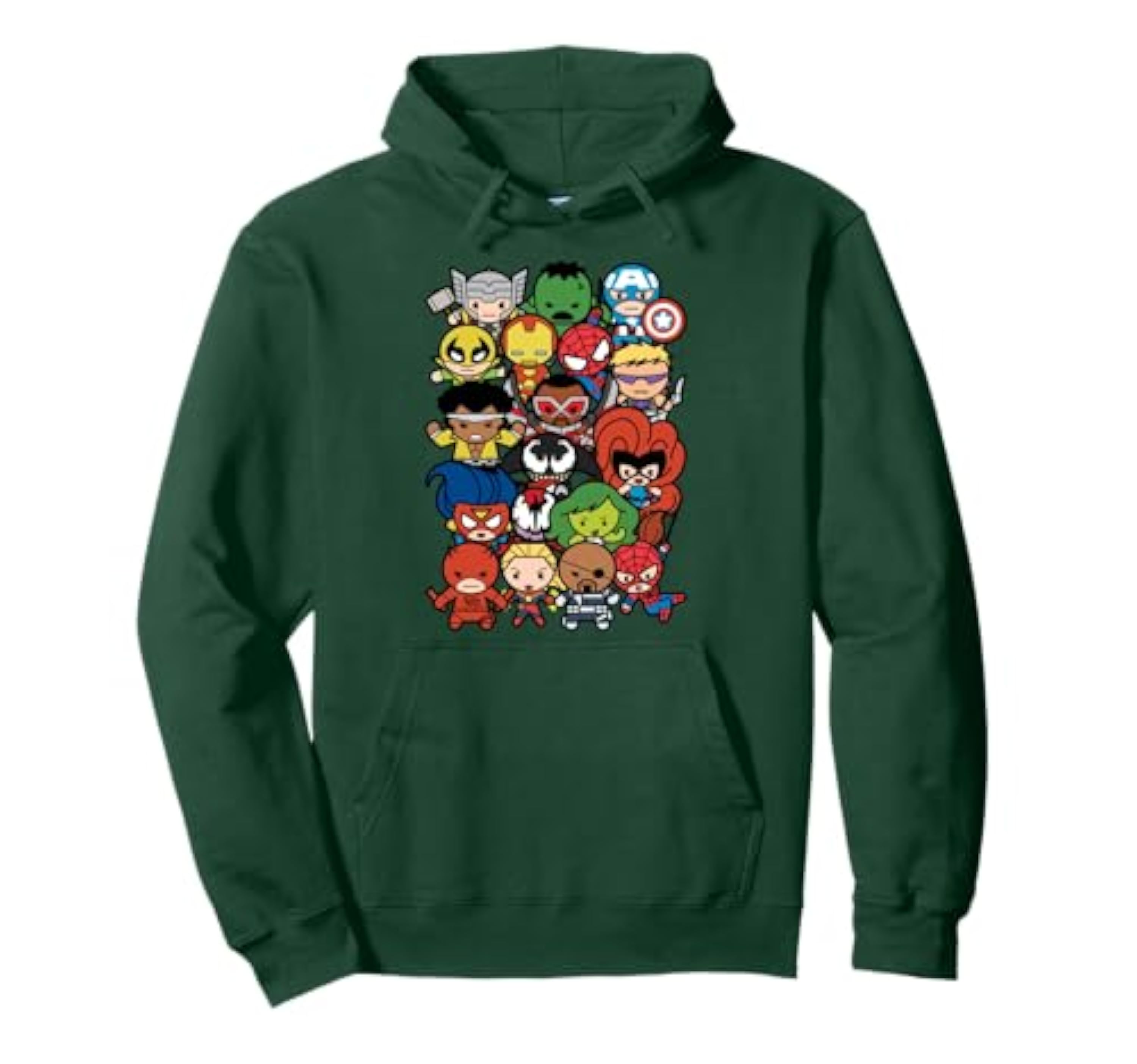 Marvel Heroes and Villains Team Kawaii Sudadera con Capucha