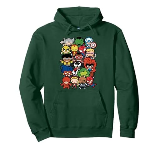 Marvel Heroes and Villains Team Kawaii Sudadera con Capucha | Ya disponible en tu tienda friki favorita! En mundofriki.es! Marvel Heroes and Villains Team Kawaii Sudadera con Capucha | Ya disponible en tu tienda friki favorita! En mundofriki.es!