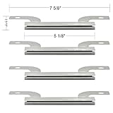 The Red BBQ 09423(4-pack) Stainless Steel crossover tube Replacement for Select Gas Grill Models by Brinkmann and Others