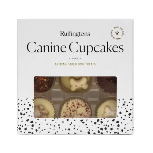 Ruffingtons Canine Cupcakes 9pk, 4 count (Pack of 1)