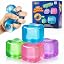 Pink-green-blue-purple Clear