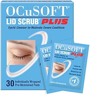 OCuSOFT Lid Scrub Plus, Pre-Moistened Pads, 30 Count