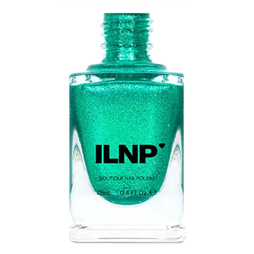 Image of ILNP Funhouse - Carribean Green Ultra Metallic Bright Nail Polish