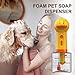 Imagen de Dispensador eléctrico de Espuma de 400 ml de champú de Pato para Mascotas