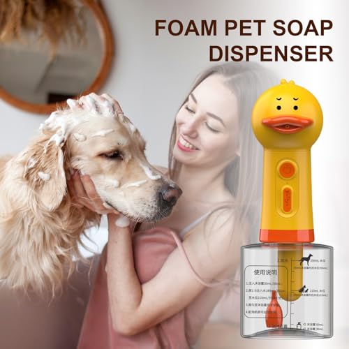 Distributeur électrique de shampooing pour chien et animaux rechargeable - 4