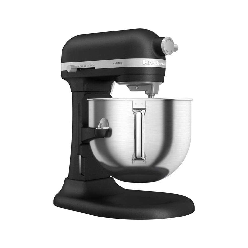 KitchenAid Artisan - Robot da cucina 6,6 litri, colore: Nero