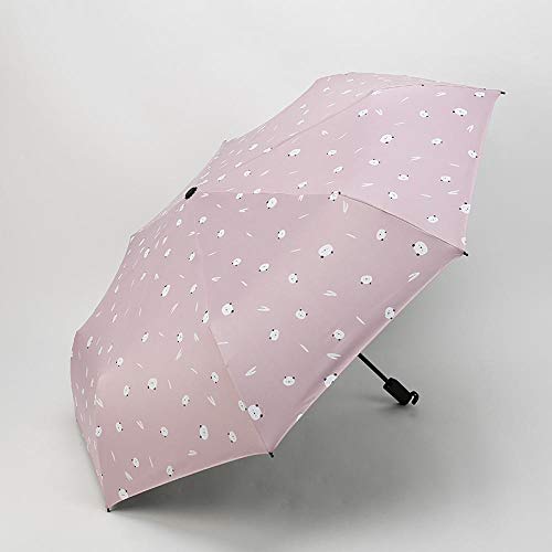 Parapluie anti-UV Rain à revêtement noir isolant et étanche
