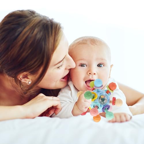 Tohibee ZC60 Baby Montessori Sensory Toys For 0-6 6-12 Months, Food Grade Teething Toys For Babies 0 3 6 9 12 18 Months, Newborn Infant Learning Developmental Toys Gifts For 1 2 Year Old Boys Girls thumb #6