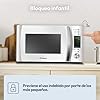 Candy X-Range CMXG20DW, Microondas con Grill, 20L, 1050W, 5 Niveles Potencia, Digital, 40 Programas, Bloqueo Seguridad, Plato 25,5CM, Grill Rack, Express Cooking, Temporizador, App simply-Fi, Blanco #3