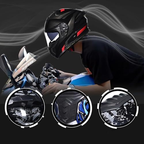 Casque modulable moto grande taille 65-66cm confort absolu - 6