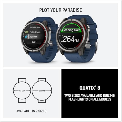 Garmin quatix® 8, Marine GPS Smartwatch, 51 mm - image 7