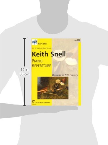 GP629 - Piano Repetoire: Romantic & 20th Century Level 9 (Neil A. Kjos Piano Library)