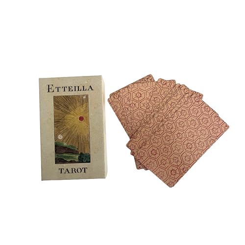Vieux Monde Express Etteilla Tarot Deck & Guide | Fac-similé vintage | Fabriqué aux États-Unis – vue 2