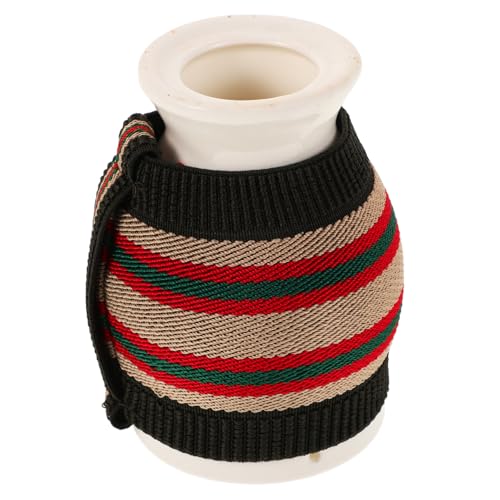 Mikinona Ceramic Moxibustion Cup Insulated Pot Moxa Therapy Device for Back Neck Portable Moxibustion Massage Tool