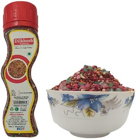 DILKHUSH MUKHWAS Dilkhush Jil Mila Mukhwas 1 Bottle 200 Gram ( Jil Mila Mukhwas And Mouth Freshener ) Mouth Freshener Mouth Freshener (200 g)