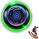 Leuchtende Frisbee Scheibe,Leuchtende Flugscheibe mit 49LED-Lichter,Ultimate Frisbee LED,Leuchtende Ultimate Frisbee,LED Frisbee Disc Spaßsport für Kinder Erwachsene Rasenstrand im Freien
