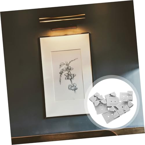 Clips de fixation du miroir en fer avec construction robuste et support stable