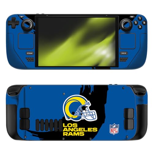 Skin Los Angeles Rams pour Steam Deck OLED Head Case Designs en vinyle