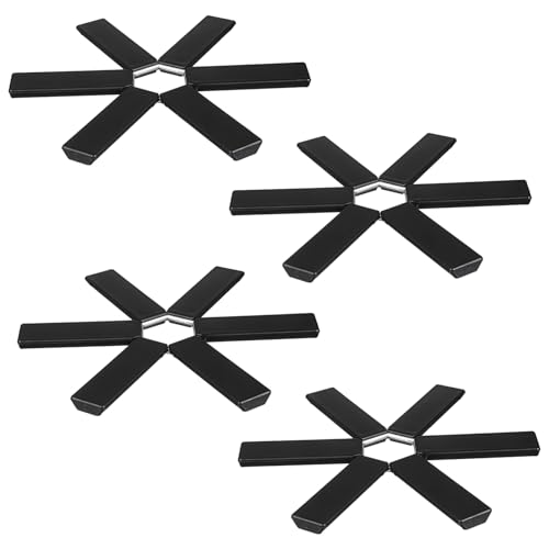 UTHCLO 4 Manteles Individuales Antiescaldaduras Agarraderas Resistentes para Platos Calientes Salvamanteles De Cocina para Ollas Y Sartenes Calientes Manteles Individuales Resistentes