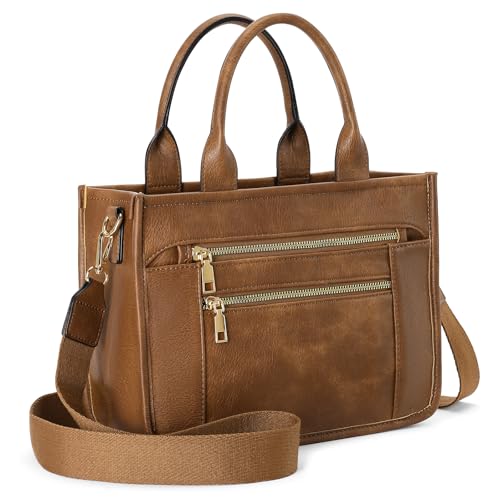 GAEKEAO Crossbody Purses and Handbags for Women Top Handle Satchel Shoulder Bags with Zipper