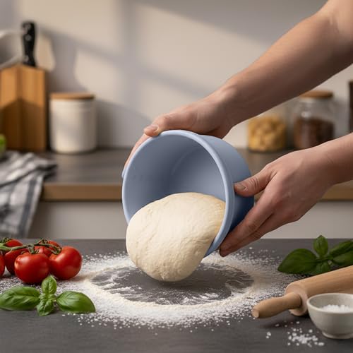 Boîte à pâte en silicone pour congélation Relaxdays