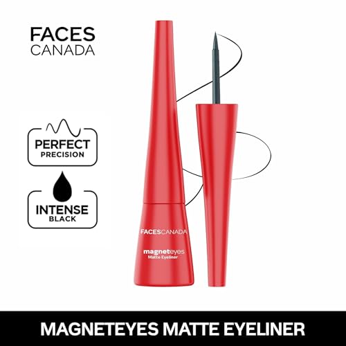 FACESCANADA Delineador Líquido Mate Negro miniatura 2