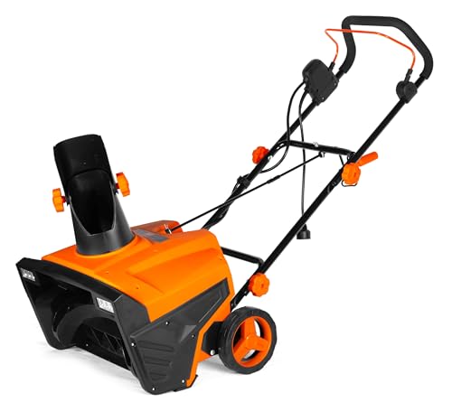 WEN Snow Thrower, 15-Amp 20-Inch Electric Snow Blaster with Dual LED Lights (5670)