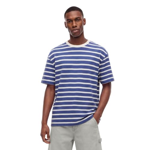 Tommy Jeans T-Shirt Coupe Relaxed Flag Stripe T Dm0dm23181 Homme